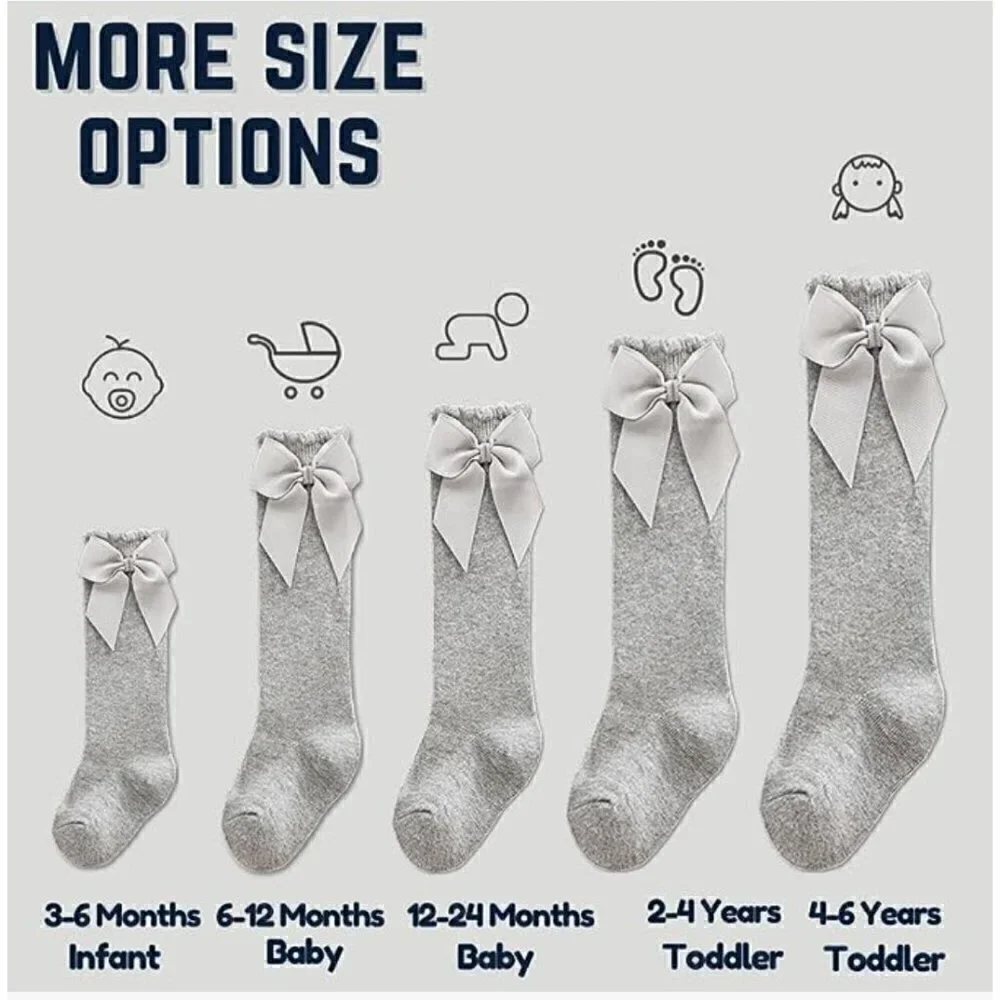 Bow Sock Bundle x5 Set A